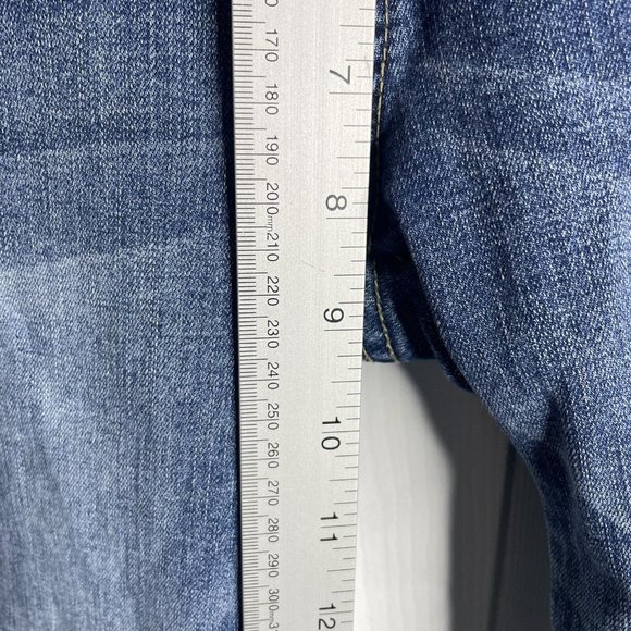 KUT From the Kloth Skinny Ankle Jeans Women’s 2 Floral Embroidered Medium Wash - Picture 7 of 11